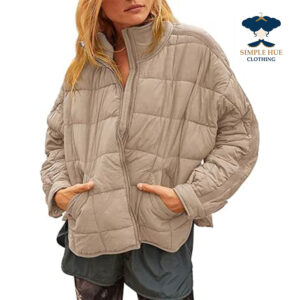 Casual Quilted Puffer Jacket