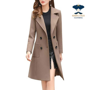 Classic Wool-Blend Coat